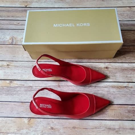 michael kors demi leather pump